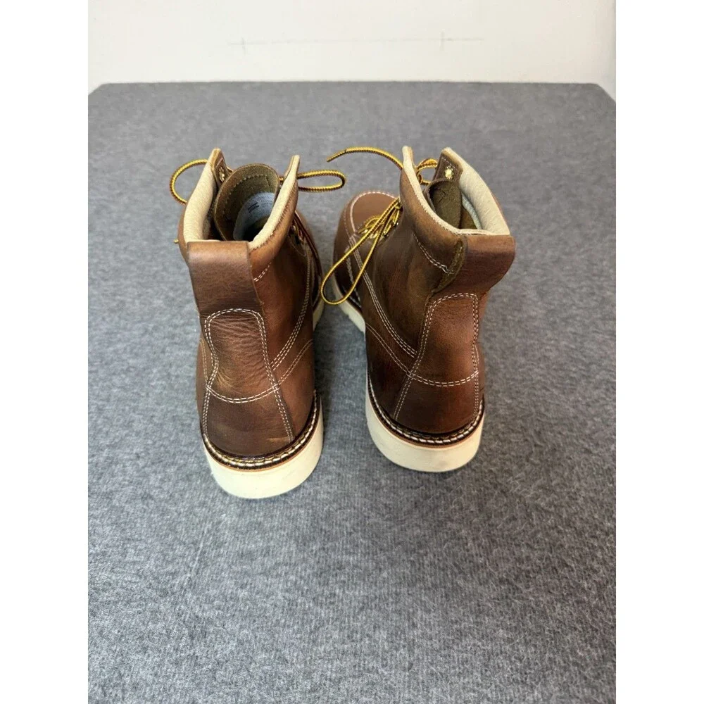 Thorogood Boots Men’s Size 11.5 D Model 804-4375 Steel Toe Moc Toe CrazyHorse